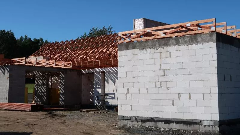 Vazníky pro rodinný dům Plzeň Bolevec