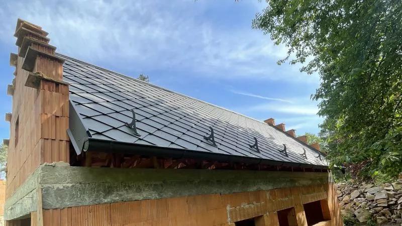 Vazníková střecha Štěnovice u Plzně